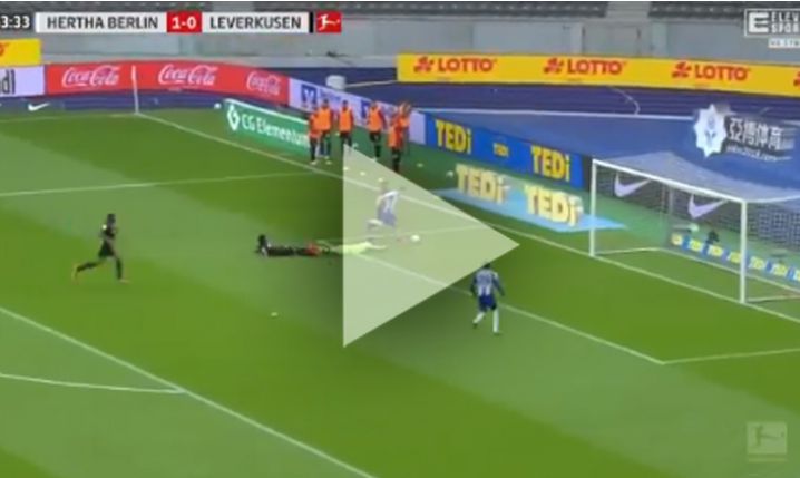 GENIALNA akcja Piątka i Hertha wygrywa 2-0! [VIDEO]